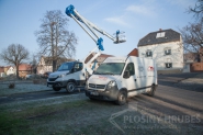 Vysokozdvižná auto plošina k pronájmu 